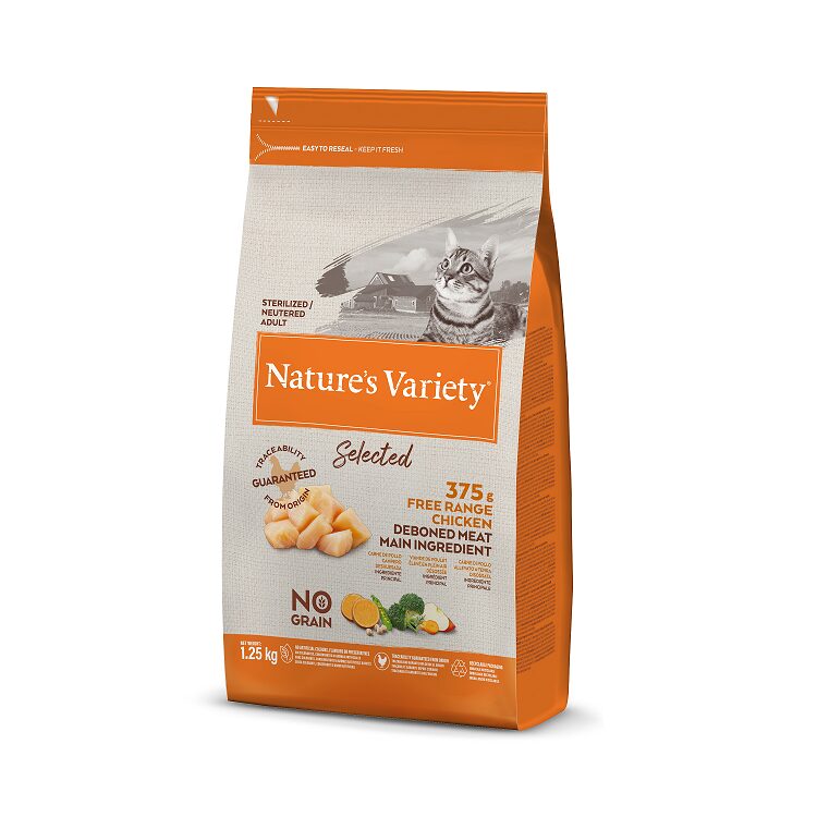Nature's Variety Selected sterelized Cat Free Range Chicken